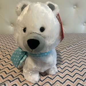 Plush animated singing Christmas dogs.